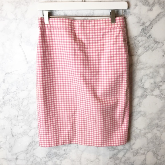 J. Crew Dresses & Skirts - J.Crew Gingham No. 2 Pencil Skirt